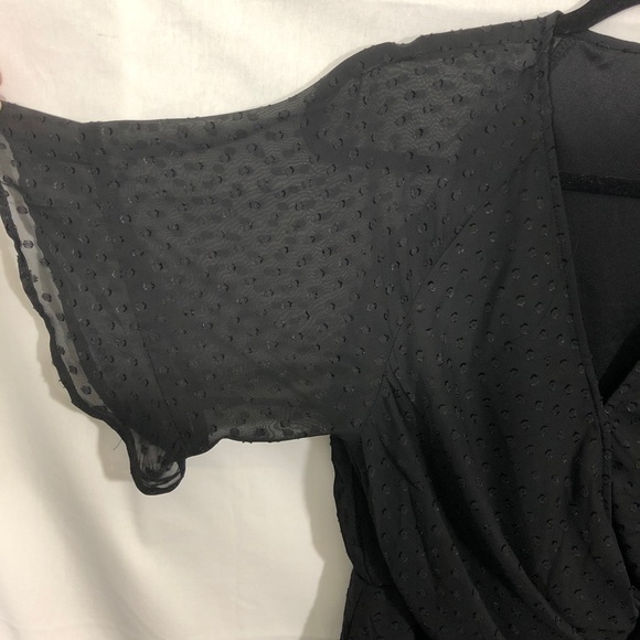 NY Collection Black Dress Brand New - Picture 5 of 8